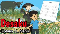 lirik lagu desaku ciptaan L. Manik