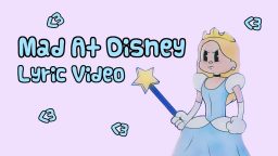 lirik lagu mad at disney dan ter