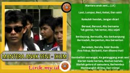 Lirik Lagu Mantera Anak Seni – Iklim