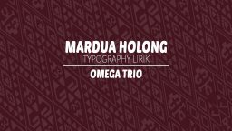 lirik lagu mardua holong dan artinya