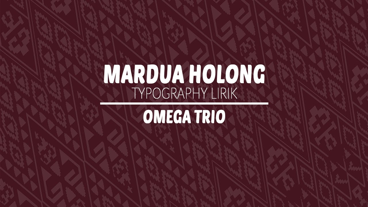 Lirik Lagu Mardua Holong Dan Artinya - Lirik Lagu Terbaru