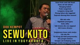 lirik lagu sewu kuto didi kempot