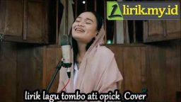 lirik lagu tombo ati opick