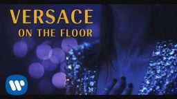 lirik lagu versace on the floor 1